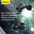 Baseus Car Mount Tank Gravity Phone holder with suction base Tarnish Black (SUYL-TK01)