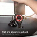 Baseus Car Mount Osculum Type Gravity Black/Red (SUYL-XP09)