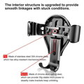Baseus Car Mount Osculum Type Gravity Black/Silver (SUYL-XP0S)