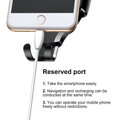 Baseus Car Mount Osculum Type Gravity Black/Silver (SUYL-XP0S)
