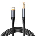 Joyroom Converter Lightning to 3.5mm Mini Jack Cable for iPhones and iPads, 1.2m, Black (SY-A06)