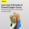 Baseus Lightning Simple Wisdom cable (2pcs/set) PD 20W 5A 1.5m White (TZCATLZJ-02)
