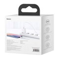Baseus Travel Charger set Super Si 1C QC (With Simple Wisdom Cable Type-C to Lightning 1m) 20W EU White (TZCCSUP-B02)