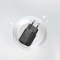 Baseus Travel Charger set Super Si 1C QC (With Simple Wisdom Cable Type-C to Lightning 1m) 20W EU White (TZCCSUP-B02)