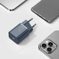 Baseus Travel Charger set Super Si 1C QC (With Simple Wisdom Cable Type-C to Lightning 1m) 20W EU Blue (TZCCSUP-B03)