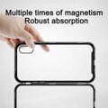 Baseus iPhone Xs case Magnetite hardware Silver (WIAPIPH58-CS0S)