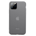 Baseus iPhone 11 Pro Max case Jelly Liquid Silica Gel Protective Transparent Black (WIAPIPH65S-GD01)
