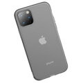 Baseus iPhone 11 Pro Max case Jelly Liquid Silica Gel Protective Transparent Black (WIAPIPH65S-GD01)