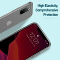 Baseus iPhone 11 Pro Max case Jelly Liquid Silica Gel Protective Transparent Black (WIAPIPH65S-GD01)