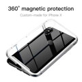 Baseus iPhone X case Magnetite hardware Silver (WIAPIPHX-CS0S)
