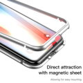 Baseus iPhone X case Magnetite hardware Silver (WIAPIPHX-CS0S)