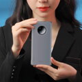 Baseus Huawei Mate 30 Pro case Jelly Liquid Silica Gel Transparent Black (WIHWMATE30P-GD01)
