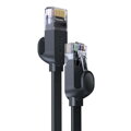 Baseus Network Cable High Speed (CAT6) of RJ45 (flat cable) 1 Gbps, 2m Black (WKJS000101)