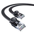 Baseus Network Cable High Speed (CAT6) of RJ45 (flat cable) 1 Gbps, 2m Black (WKJS000101)