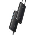 Baseus HUB Lite Series 5-in-1 Multifunctional (Type-C to 2x USB 3.0 / Type-C / HDMI 1.4 / SD/TF) Black (WKQX050001)