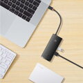 Baseus HUB Lite Series 5-in-1 Multifunctional (Type-C to 2x USB 3.0 / PD Type-C / HDMI 1.4 / SD/TF) White (WKQX050102)