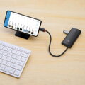Baseus HUB Lite Series 5-in-1 Multifunctional (Type-C to 2x USB 3.0 / PD Type-C / HDMI 1.4 / SD/TF) White (WKQX050102)