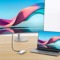 Baseus HUB Lite Series 5-in-1 Multifunctional (Type-C to 2x USB 3.0 / PD Type-C / HDMI 1.4 / SD/TF) White (WKQX050102)