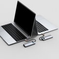 Baseus HUB Metal Glam Series 5-in-1 (3xUSB-A 3.0, Type-C male, Type-C female, HDMI-A), Gray EU (WKWG020013)