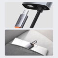 Baseus HUB Metal Glam Series 5-in-1 (3xUSB-A 3.0, Type-C male, Type-C female, HDMI-A), Gray EU (WKWG020013)