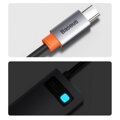 Baseus HUB Metal Glam Series 5-in-1 (3xUSB-A 3.0, Type-C male, Type-C female, HDMI-A), Gray EU (WKWG020013)