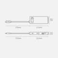 Baseus HUB Metal Gleam series 7-in-1 Multifunctional (Type-C to 2x USB 3.0, PD 100W / HDMI 4K 30Hz / RJ45 1Gbps, Type-C basic) Gray (WKWG020113)