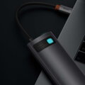 Baseus HUB Metal Gleam series 7-in-1 Multifunctional (Type-C to 2x USB 3.0, PD 100W / HDMI 4K 30Hz / RJ45 1Gbps, Type-C basic) Gray (WKWG020113)
