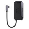 Baseus HUB for Smartphones and Tablets PadJoy 6-in-1 (USB 3.0, HDMI 2.0 4K 30Hz, Type-C female 100W, SD/TF reader, 3.5 mm Jack Socket) with Type-C output, Gray (WKWJ000113)