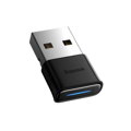 Baseus HUB BA04 mini Bluetooth 5.0 adapter USB receiver computer transmitter Black (ZJBA000001)