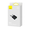 Baseus Bluetooth USB Adapter BT 5.3, with LED indicator, 20m range, Black (ZJBA010001)
