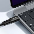 Baseus Converter Ingenuity Series Mini OTG Adaptor USB-A 3.1 Male to Type-C Female Black (ZJJQ000101)