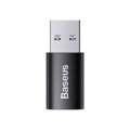 Baseus Converter Ingenuity Series Mini OTG Adaptor USB-A 3.1 Male to Type-C Female Black (ZJJQ000101)