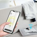 Baseus Home Intelligent T2 keychain mini wireless key and other object finder white (ZLFDQT2-02)