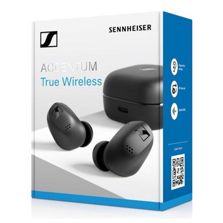 Sennheiser Accentum Wireless In-Ear TWS Headphones Black EU