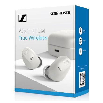 Sennheiser Accentum Wireless In-Ear TWS Headphones White EU