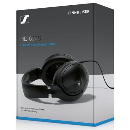 Sennheiser HD 620S Over-Ear Headphones with Detachable Cables, Black EU