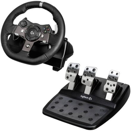 Logitech Racing Wheel G920 Driving Force with Pedals for PC, XBOX SERIES X/S, XBOX ONE Black EU (941-000123)
