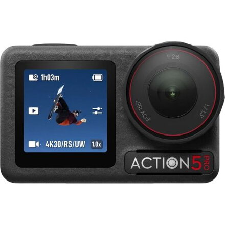 DJI Osmo Action 5 Pro Standard Combo Action Camera 12 MPx 4k 120fps Black EU (CP.OS.00000349.01)