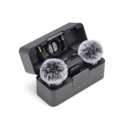 DJI Microphone Mic Mini 2 (2TX + 1RX + Charging Case) Wireless Set Black EU (CP.RN.00000529.01)