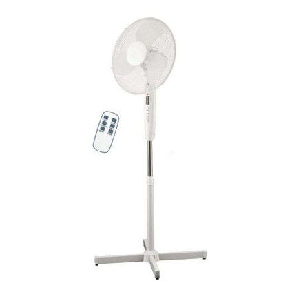 Elit Fan FR-16W 40cm stojanový ventilátor s ďiaľkovým ovládaním biely