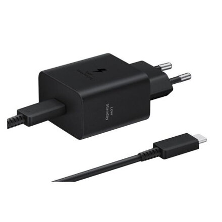 Samsung Travel Charger 45W with Type-C to Type-C cable (1.8m), PD3.0, PDO/PPS, Black EU (EP-T4511XBEGWW)