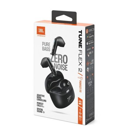 JBL Tune Flex 2 TWS Bluetooth Wireless In-Ear Earbuds Black EU