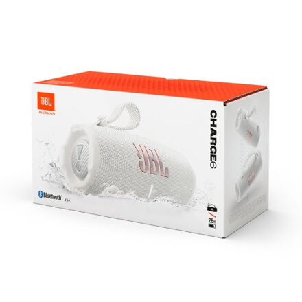 JBL Charge 6 Bluetooth Wireless Speaker White EU JBL Charge 6 Bluetooth Wireless Speaker White EU