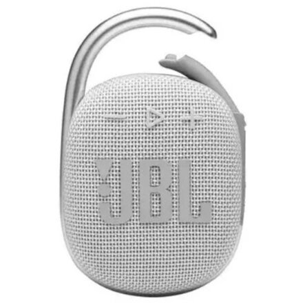JBL CLIP 4 Bluetooth Wireless Speaker White 