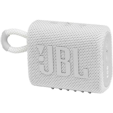 JBL Go 3 Bluetooth Wireless Speaker White EU