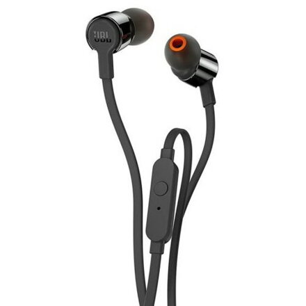 JBL Tune 210 In-Ear Wired Headphones Black EU