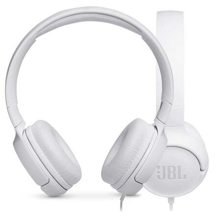 JBL Tune 500 On-Ear Headphones White EU