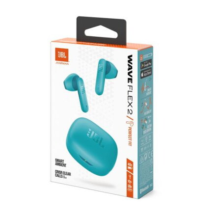 JBL Wave Flex 2 TWS Bluetooth Wireless In-Ear Earbuds Blue EU