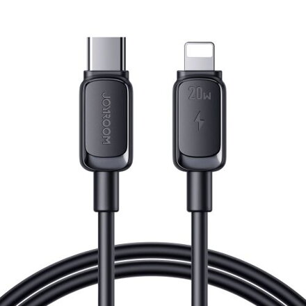 Joyroom Type-C - Lightning Cable Multi-Color Series A14, 480mb/s, 20W, 1.2m, Black (S-CL020A111B)