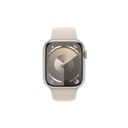 Apple Watch Series 9 GPS 45mm Starlight Alu Case, Starlight Sport Band M/L EU MR973